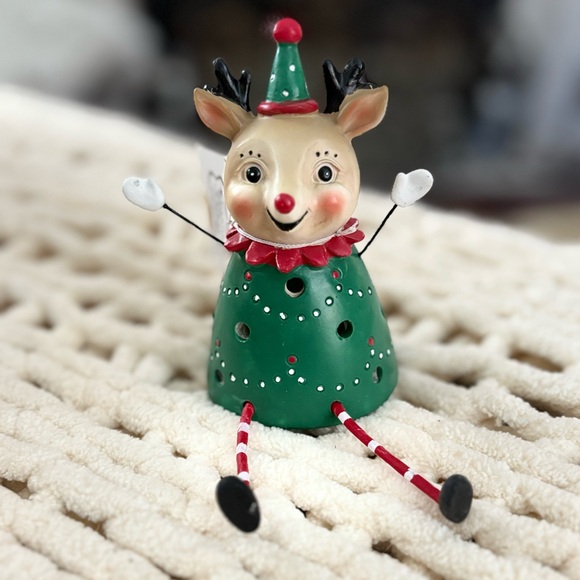 JOHANNA PARKER➕NWT Light Up Reindeer Shelf Sitter - Picture 1 of 6